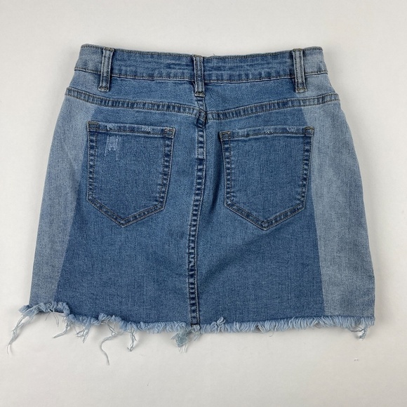 Papaya Womens Skirt, Denim High Rise Small - Picture 6 of 8